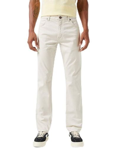 Wrangler Greensboro Trousers - Natural