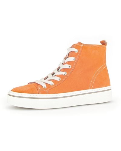 Gabor High-Top Sneaker - Orange