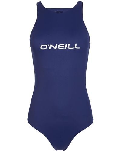 O'neill Sportswear Logo Swimsuit One Piece - Blue