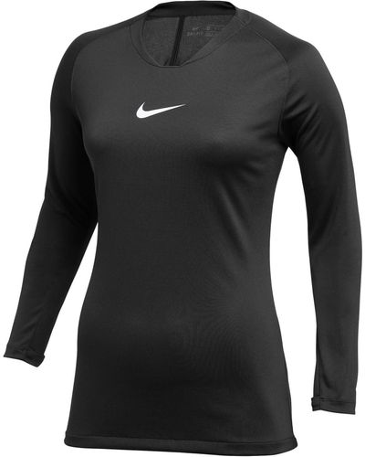Nike Dri-FIT Park First Layer T-Shirt - Schwarz