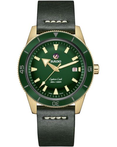 Rado Captain Cook Swiss Automatic Watch - Green