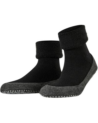 FALKE Hausschuh-Socken Cosyshoe - Schwarz