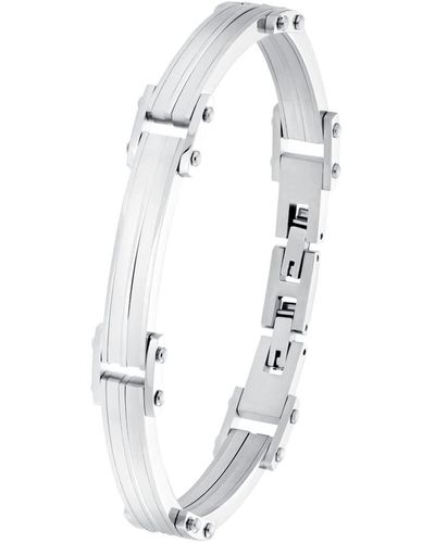 S.oliver Armband Edelstahl Armschmuck - Weiß