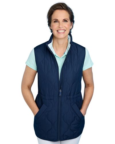 Regatta S Courcelle Longline Paddeed Bodywarmer - Blue