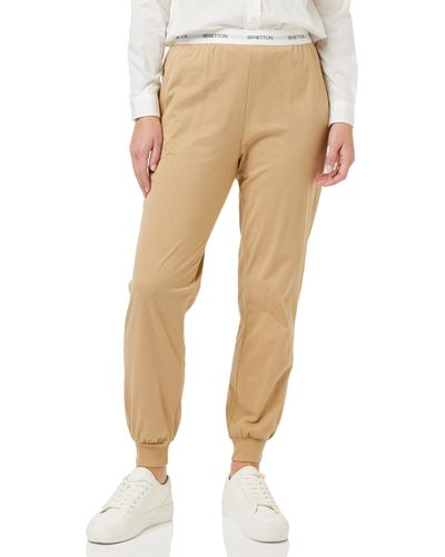 Benetton Trousers 30963f02r Pyjama Trousers - Natural