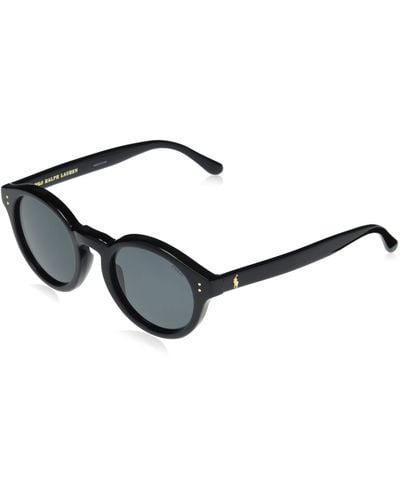 Polo Ralph Lauren Ph4149 Round Sunglasses - Black