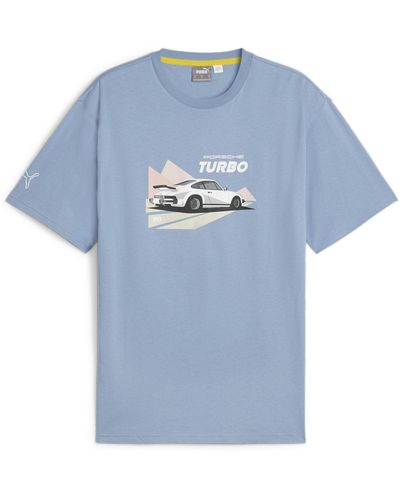 PUMA Standard Porsche Legacy Graphic Tee - Blue