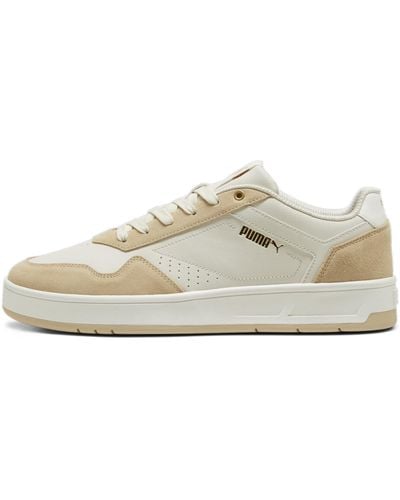 PUMA Court Classic Suede Sneakers - Wit