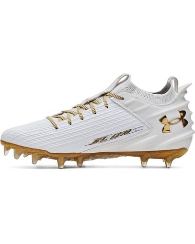 Under Armour Blur Smoke 2.0 Molded Cleat, - White