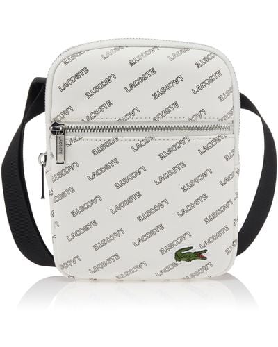 Lacoste Lcst Logo Small Flat Crossover Bag - Multicolor