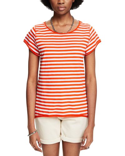 Esprit 994ee1k324 T-shirt - Orange