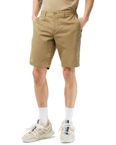 Lacoste Fh2647 Bermuda Shorts - Natural