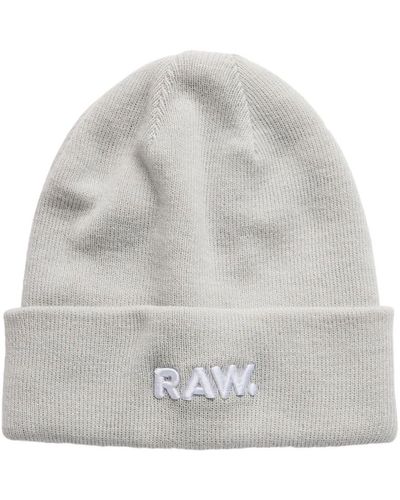 G-Star RAW Effo Raw Long Beanie Hat - Grau