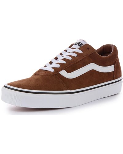 Vans Ward, Scarpe da Ginnastica Uomo, Bassotto Scamosciato, 49 EU - Marrone