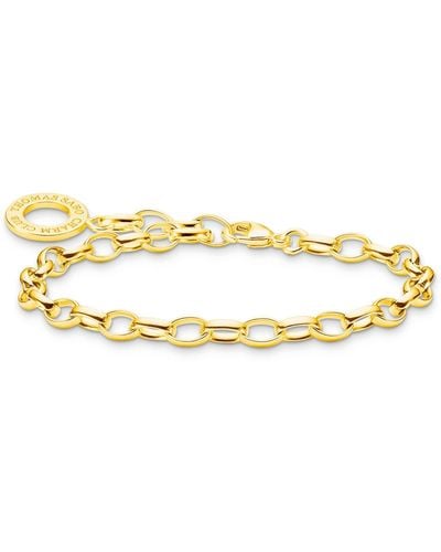 Thomas Sabo Charm Bracelet Classic Gold 18k Yellow Gold Plating - Metallic