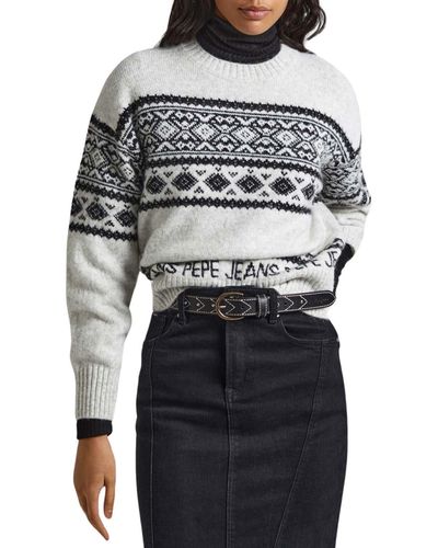 Pepe Jeans Elodie Pullover Sweater - Negro