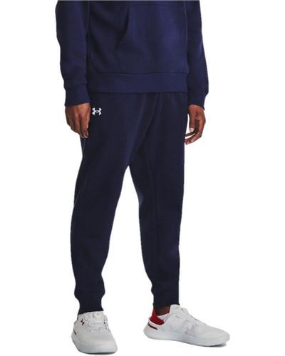 Under Armour S Rival Tracksuit Bottoms Blue Xxl for Men | Lyst