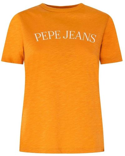 Pepe Jeans VIO T-Shirt - Orange