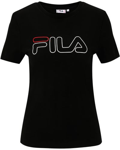 Fila Boucliers T-Shirt - Noir
