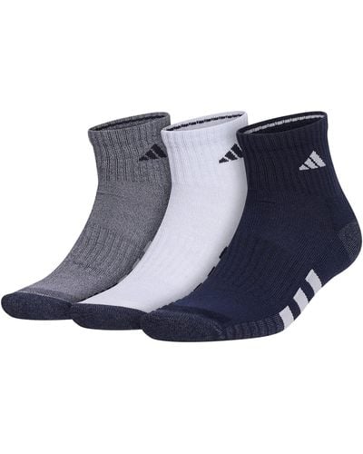 adidas Cushioned Quarter Socks - Blau