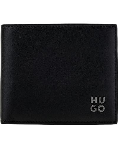 HUGO Theo_8 cc Bi-Fold Wallet - Schwarz