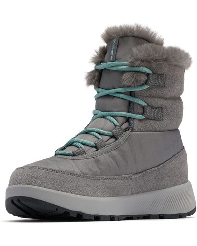 Columbia SLOPESIDE PEAK LUXE wasserdichte Schneestiefel für - Grau