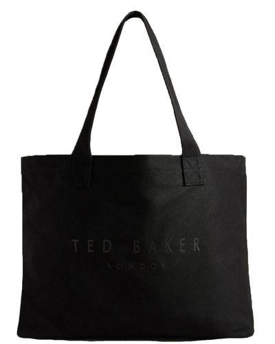 Ted Baker Lukkee Branded Tote Bag - Black