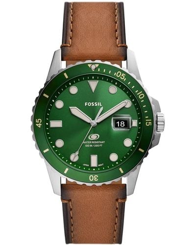 Fossil Watch For Blue - Green