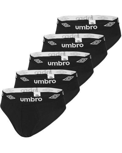 Umbro Slip Umb/1/scx5 Briefs - Black