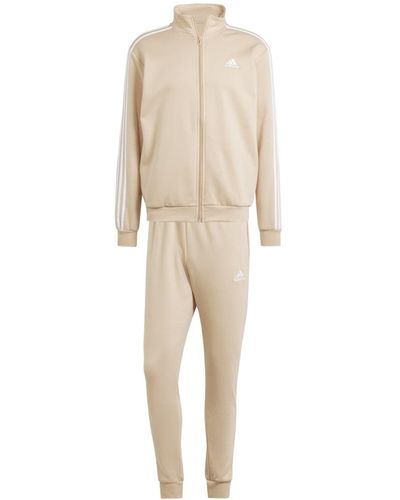 adidas Basic 3-Stripes Fleece Track Suit Survêtement - Neutre