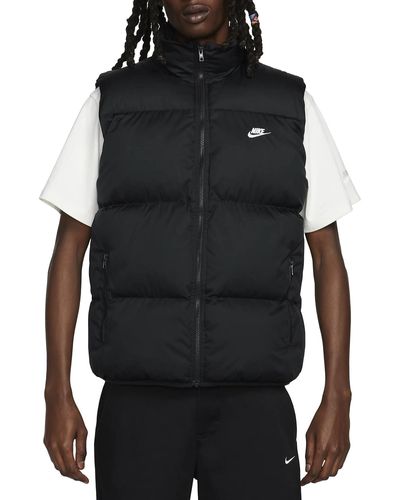 Nike Club Puffer Vest Weste - Schwarz