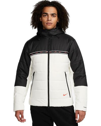 Nike Sportswear Repeat Synthetic-fill Jacket Dx2037 - Black