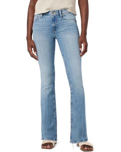 Hudson Jeans Nico Mid-rise Bootcut Barefoot Jeans - Blue