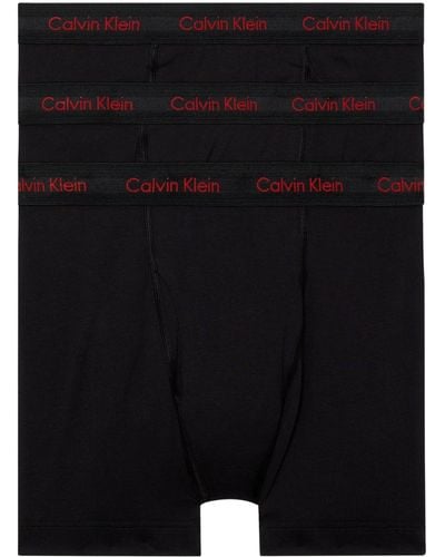 Calvin Klein Boxer Brief 3pk 000nb2616a - Black