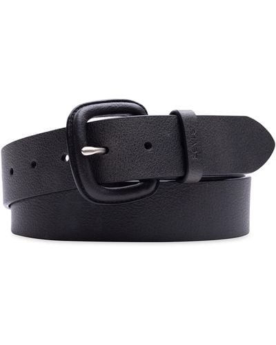 Levi's Casual Wrapped Buckle Belt - Blue