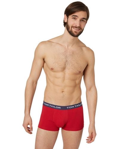 Tom Tailor Boxer Briefs - Rot