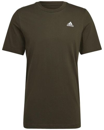 adidas S 3s T-shirt Night Cargo M - Green