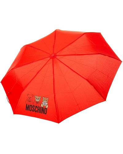 Moschino Damen Regenschirm red - Rot