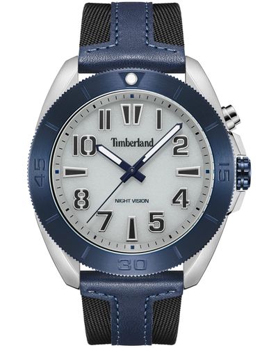 Timberland Men's Watch Tdwgp2201603 Black - Blue