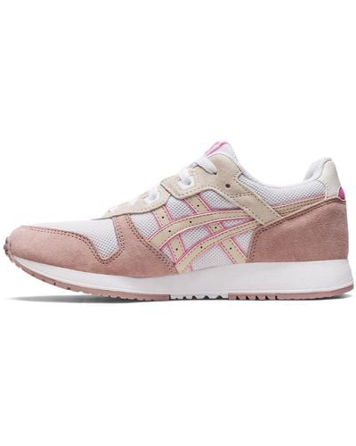 Asics Lyte Classic S Trainers White/oatmeal 7.5 - Pink