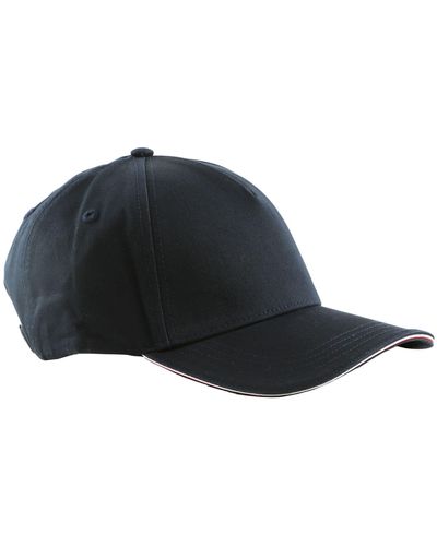 Tommy Hilfiger Th Elevated Corporate Baseball Cap - Blue