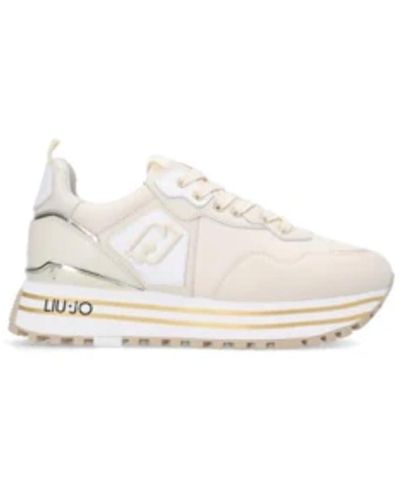 Liu Jo Liu Jo Sneakers Donna Crema Bf3003px215 s1400 Crema 36 - Bianco
