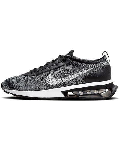 Nike Air Max Flyknit Racer Fashion Trainers Trainers Shoes Dj6106 - Black