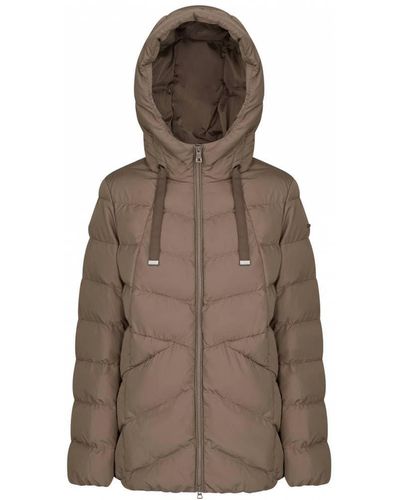 Geox W ANYLLA JACKETS WALNUT 50_IT - Braun