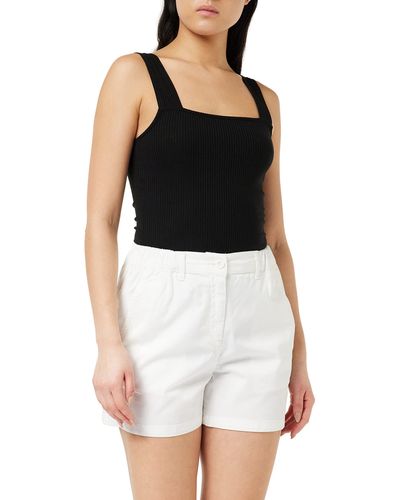 French Connection Vaughn Cotton City Short Casual - Black