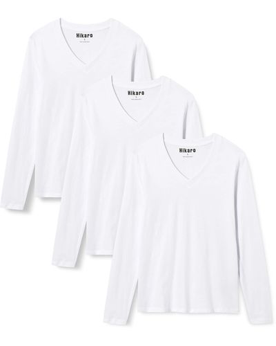 HIKARO Hik0038aw T-Shirt - Weiß