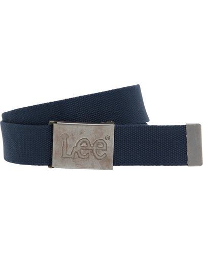 Lee Jeans Webbing Belt - Blau