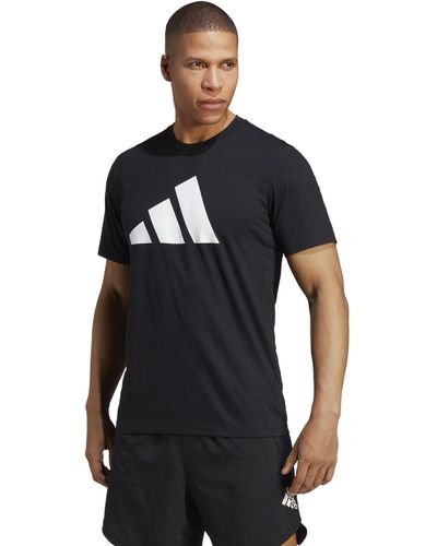 adidas Originals Train Essentials Feelready Logo Training T-shirts - Zwart