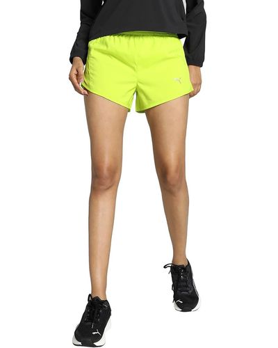 PUMA Shorts da Running Favourite Velocity 3" da Donna XS Lime Pow Green - Giallo