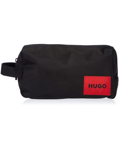 HUGO Ethon_Washbag Washbag Black2 One Size - Mehrfarbig